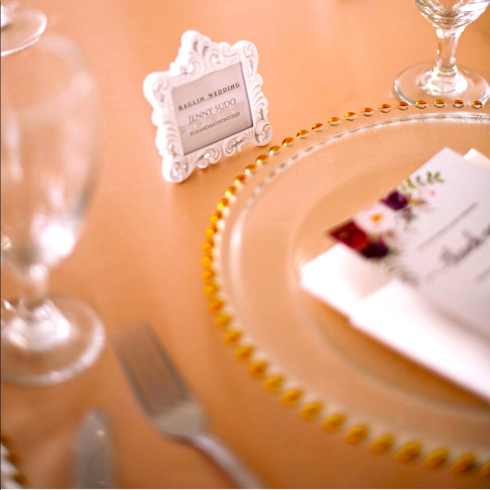 Baroque Style Picture Frame/Place Card Holder